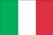 les drapeaux européens - drapeau de l'Italie