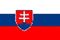 les drapeaux européens - drapeau de la Slovaquie