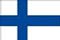 les drapeaux européens - drapeau de la Finlande
